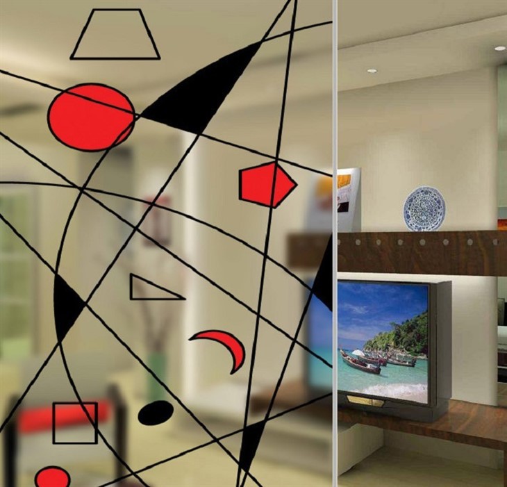 Silk screen Printed Building Glass (4)(001)